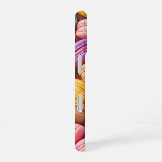 Pastel Macarons iPhone Case iPhone 16ケース (右側面)