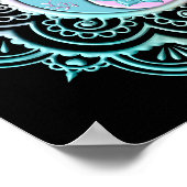 Pastel Mandala ポスター (角)