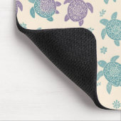 Pastel Mandala Turtle Pattern マウスパッド (コーナー)