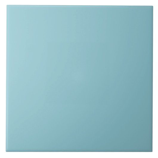 Pastel Marine Blue Ceramic Tile. タイル (正面)