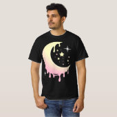 Pastel Moon Kawaii Pastel Goth  Tシャツ (正面フル)