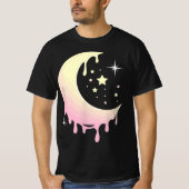Pastel Moon Kawaii Pastel Goth  Tシャツ (正面)