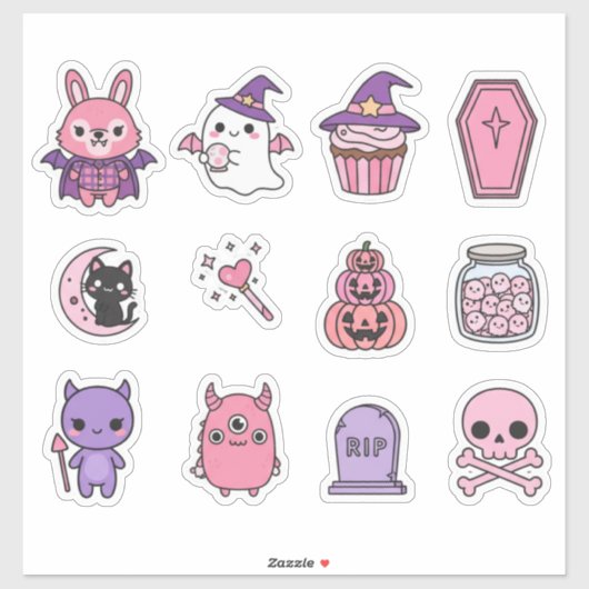 Pastel Moonlight Magic Sticker Pack  シール (シート)