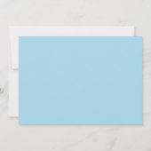 Pastel Nativity Baby Announcement Photo Card (裏面)