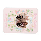 Pastel Nativity Folded Photo マグネット (横)