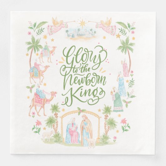 Pastel Nativity | Glory to the Newborn King (正面)