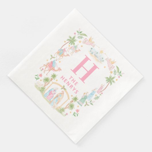 Pastel Nativity Monogram (コーナー)