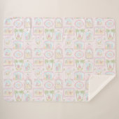 Pastel Nativity Scenes シェルパブランケット (正面(横))