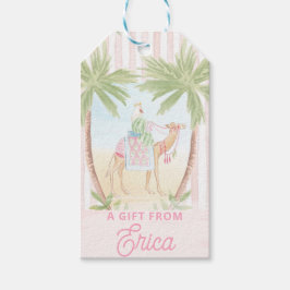 Pastel Nativity | Scenes Striped ギフトタグ