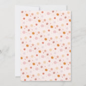 Pastel No Tricks Just Treats Kids Halloween 招待状 (裏面)