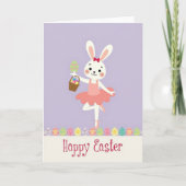 Pastel Ovoids Springtime Card カード (正面)