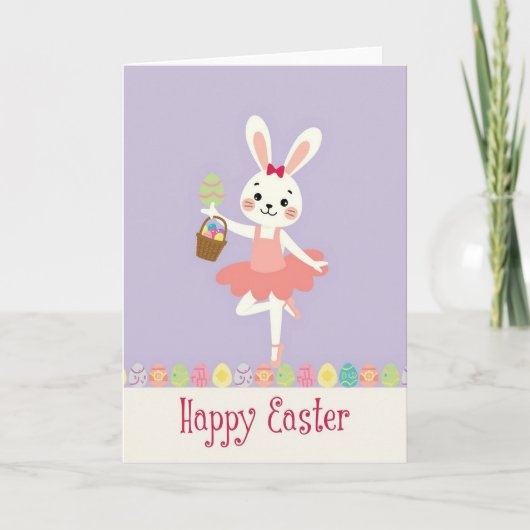 Pastel Ovoids Springtime Card カード (正面)