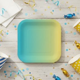 Pastel partyware/Paper plates/Birthday party  ペーパープレート
