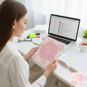 Pastel peach rose ノートブック