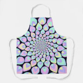 Pastel Petal Vortex エプロン (正面)
