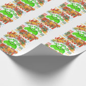 Pastel Petals and the Prickly Beast ラッピングペーパー (角)