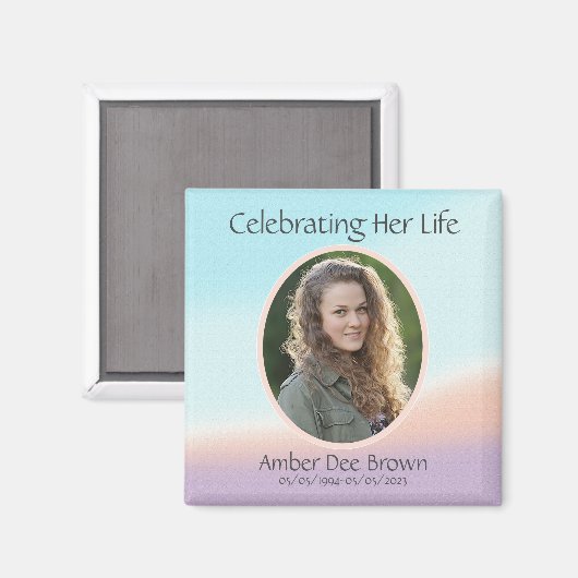 Pastel Photo Life Celebration マグネット (正面/裏面)