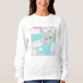 Pastel Picnic Aesthetic Cozy Cute Sweatshirt スウェットシャツ (正面)