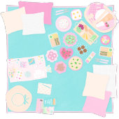 Pastel Picnic Aesthetic Cozy Cute Sweatshirt スウェットシャツ