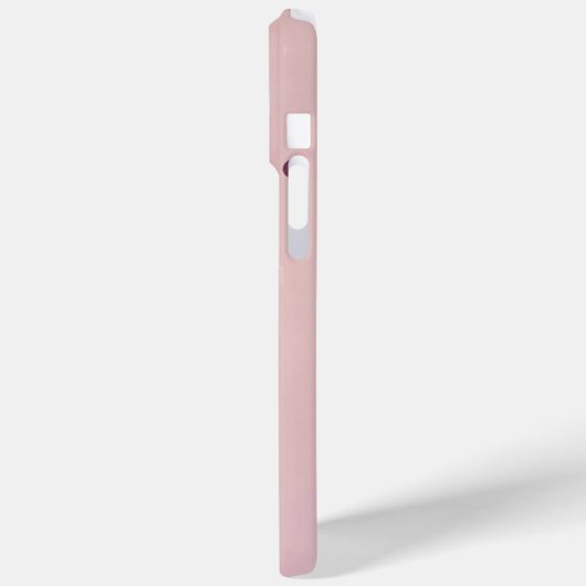 Pastel Pink Abstract Geometry Phone Sticker Case-Mate iPhoneケース (裏面 / 左)