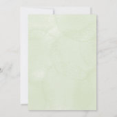 Pastel Pink and Green and Blue Save The Date  招待状 (裏面)