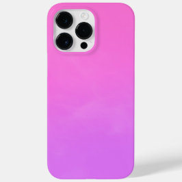 Pastel Pink and Purple Gradient Ombre iPhone Case Case-Mate iPhone 14 Pro Maxケース