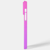 Pastel Pink and Purple Gradient Ombre iPhone Case Case-Mate iPhoneケース (裏面 / 左)