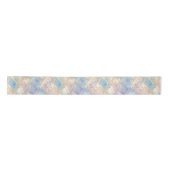 Pastel Pink Blue サテンリボン (正面)