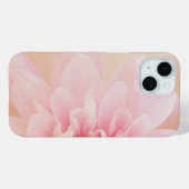 Pastel Pink Dahlia Macro Floral Photography iPhone Case-Mate iPhoneケース (裏面 (横))