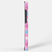 Pastel Pink Diamond Pattern Phone Case Samsung Galaxyケース (右側面)