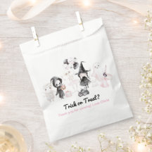 Pastel pink girl halloween birthday