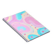 pastel pink notebook ノートブック (右側)