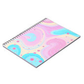 pastel pink notebook ノートブック (左側)