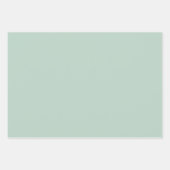 Pastel Pink Orange Green Wrapping Paper Sheets ラッピングペーパーシート (正面3)