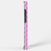 Pastel Pink Purple Gingham Check Phone Case Samsung Galaxyケース (右側面)