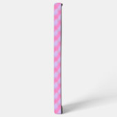 Pastel Pink Purple Gingham Check Phone Case Samsung Galaxyケース (左側面)