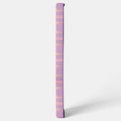 Pastel Pink & Purple Soft Plaid Phone Case Samsung Galaxyケース (左側面)