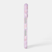Pastel Pink Triangle Pattern iPhone 16ケース (右側面)