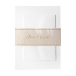 Pastel Pink Wedding 招待状ベリーバンド