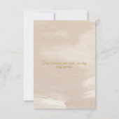 Pastel Pink Wedding RSPV Card 出欠カード (裏面)