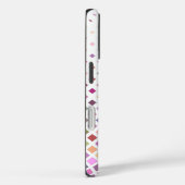 Pastel Pixels Cool Geometric Pattern Personalised Case-Mate iPhoneケース (裏面 / 右)