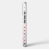 Pastel Pixels Cool Geometric Pattern Personalised Case-Mate iPhoneケース (裏面 / 左)