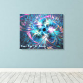 Pastel Plastic キャンバスプリント (インサイチュ (ウッドフロア))