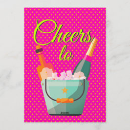 Pastel Polka Dots Birthday Party 招待状