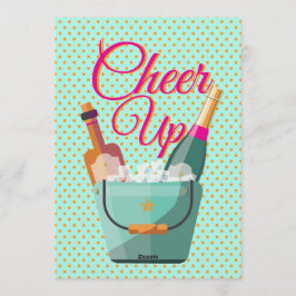 Pastel Polka Dots Birthday Party 招待状