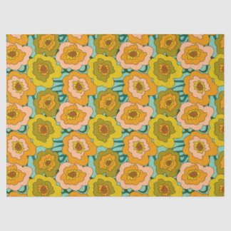Pastel Poppies Tissue Wrapping Paper 薄葉紙