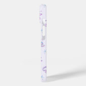 Pastel Purple Holographic Y2K Kitsch Jelly Pattern Case-Mate iPhoneケース (裏面 / 左)
