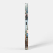 Pastel Raccoon Letter Garden Samsung Galaxyケース (右側面)