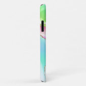 *~* Pastel Rainbow Agate Sun Rays Star Dust金ゴールド Case-Mate iPhoneケース (裏面/右)