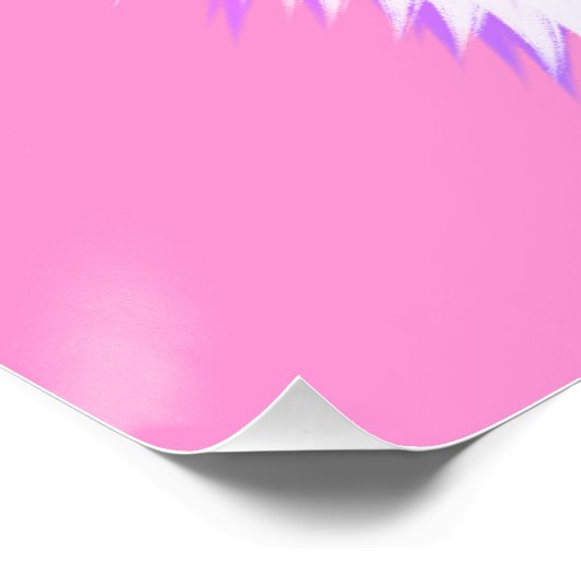 Pastel Rainbow Ferret - Cute Pink Pet Art ポスター (コーナー)